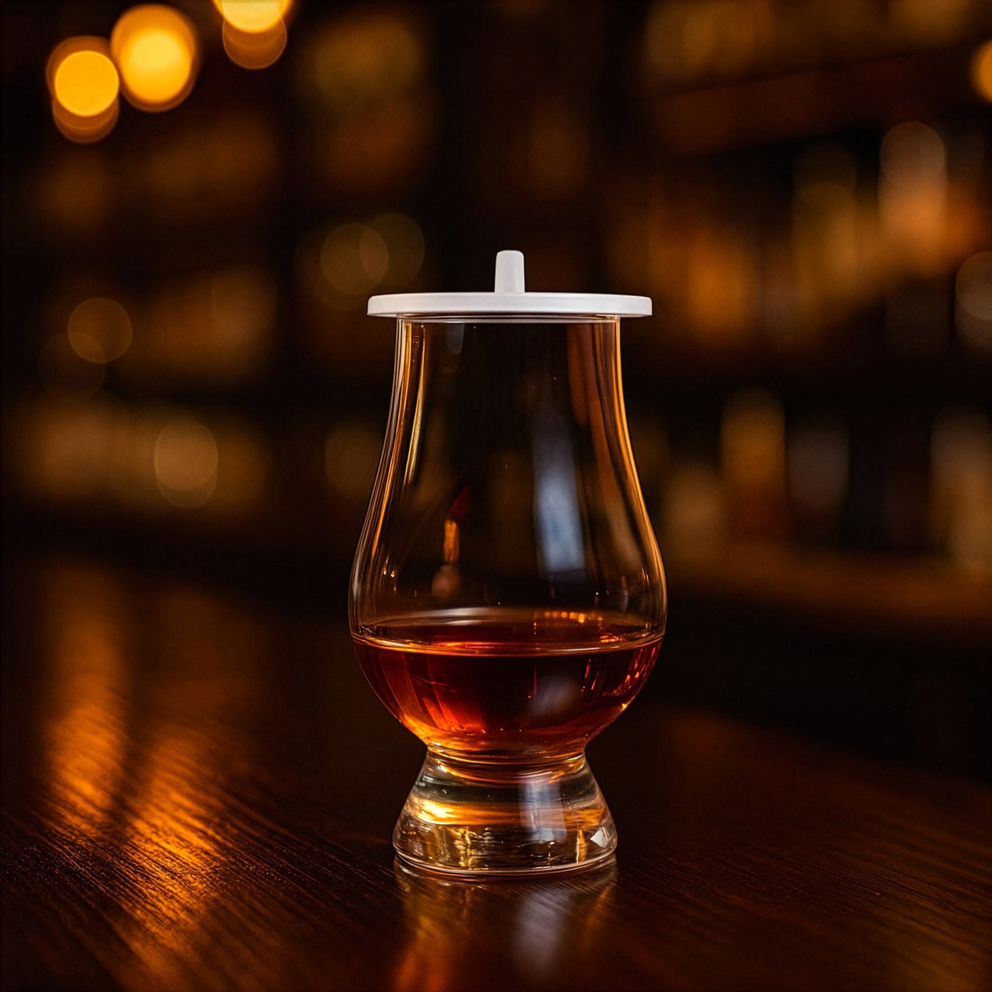 Dram Clam Whisky lid Glencairn whiskey tasting glass cover silicone cap preserve pour saver bar accessory distillery scotch